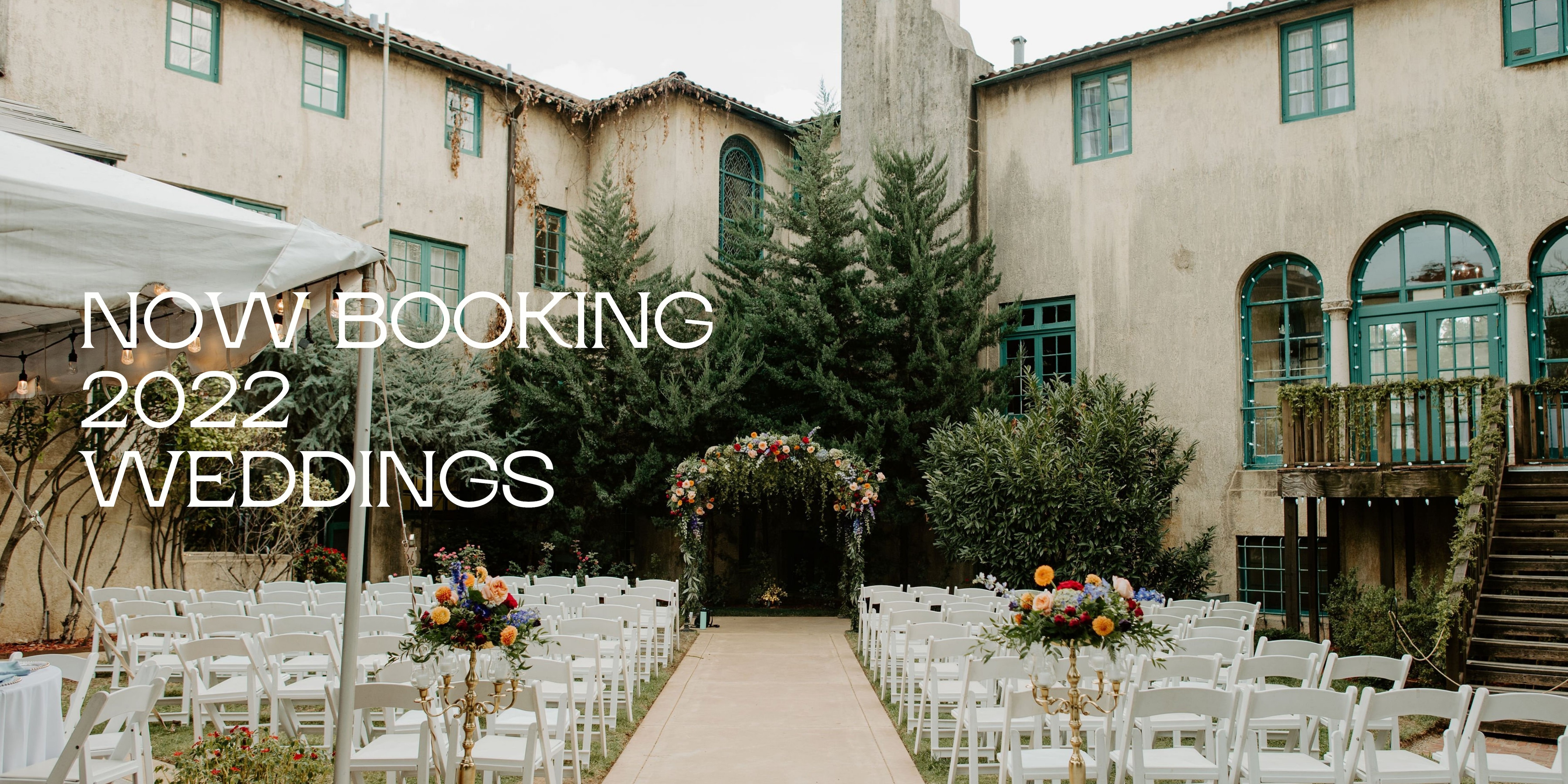 SAVE THE DATE - BOOK YOUR EVENT TODAY